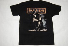 Nine Inch Nails Band Black T-Shirt Cotton Short Sleeve S-5XL