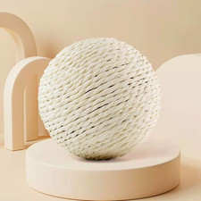 Interactive Sisal Cat Scratching Ball Toy Anti-Bite Teething Kitten Pet Supplies