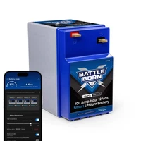 Battle Born BBGC2I Battery 100Ah 12V GC2 Smart LiFePO4 Deep Cycle