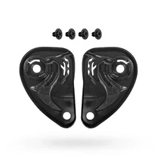 Vortex Hinge Plate Kit Street Motorcycle Helmet Accessories - Black/One Size