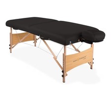 Inner Stretch Portable Folding Massage Table - Black recovery For Athletes 