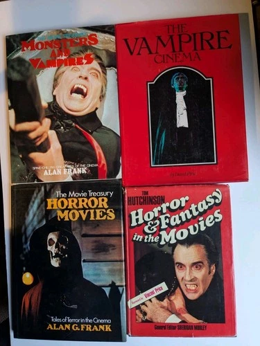 Monsters And Vampires,Vampire Cinema, Horror Movies, Horror And Fantasy,4 Books