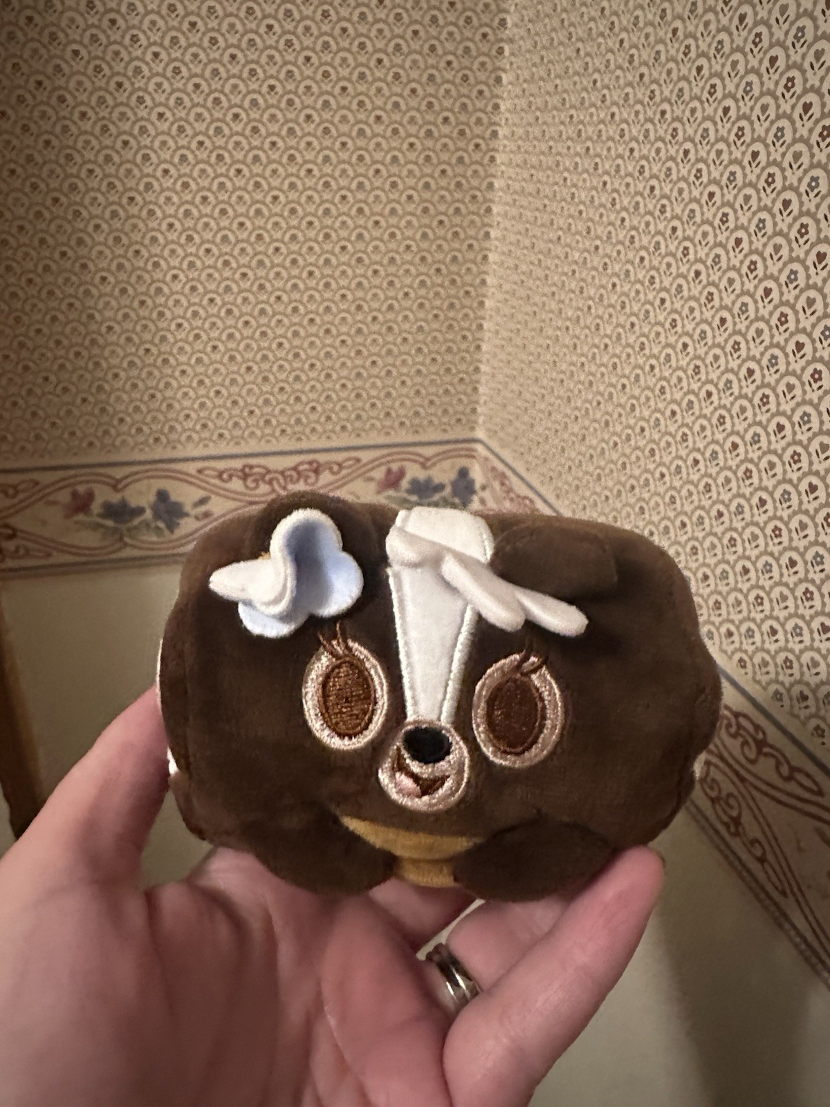 Disney Munchlings Bambi Flower Chocolate Swiss Roll  Plush