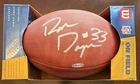 Ron Dayne Signed Wilson NFL Football Upper Deck Authenticated UDA COA