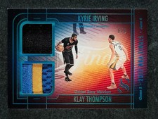 2024-25 Panini Silhouette IRVING/THOMPSON 6/8 Dual Patch SP NBA Finals #FDM-IT