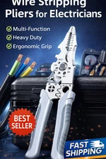 Professional Wire Stripper Pliers Electrician Wire Cutter Crimper Hand tool