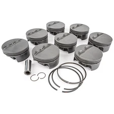 Mahle Motorsports Pistons 930200060 Small Block Chevy PowerPak Piston & Ring Kit