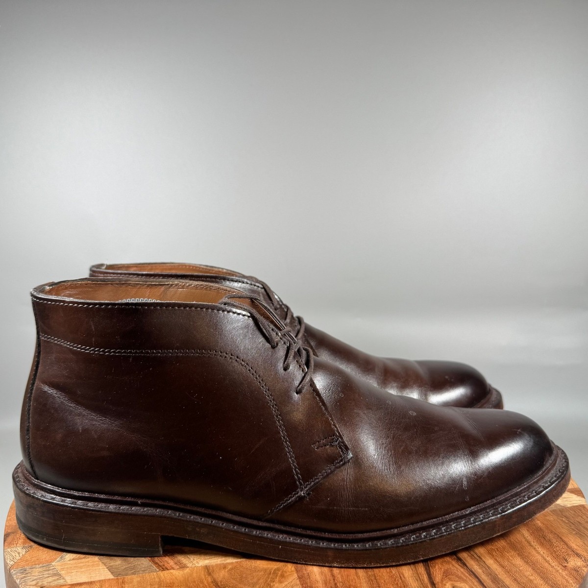 Allen Edmonds Brown Leather Chukka Boots Chandler Weatherproof Chukka Boot | Men main image 4