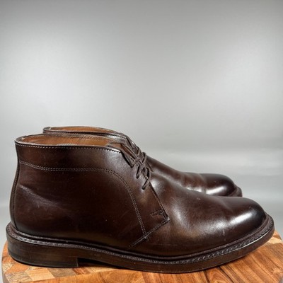 Allen Edmonds Dundee 2.0 Chukka Boots Mens 10 B Brown Leather Made in USA 1511