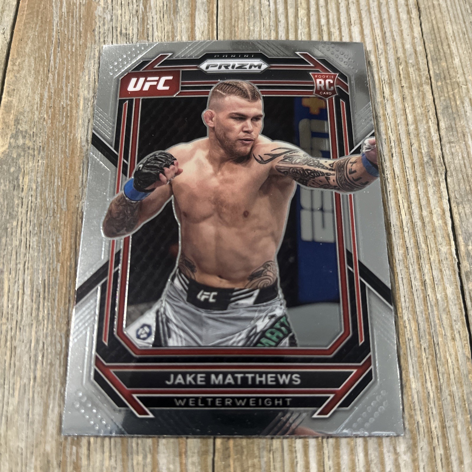 2023 Panini Prizm UFC #109 Jake Matthews (RC)