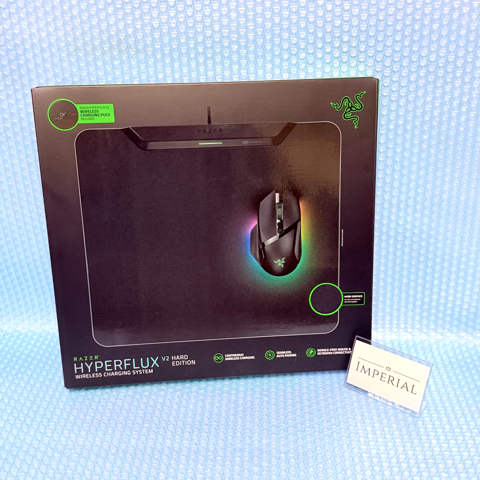 Razer HyperFlux V2 Hard Edition Gaming Mauspad Wireless Charging