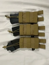 KRYDEX Single 5.56 Open Top Mag Pouch Tactical Magazine Holster Carrier MOLLE