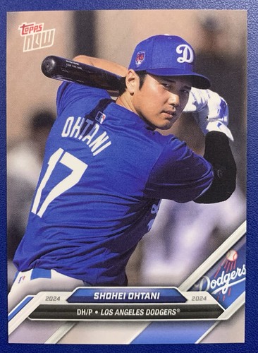 2024 Topps Now Road to Opening Day - Shohei Ohtani /4008 Card #OD-271