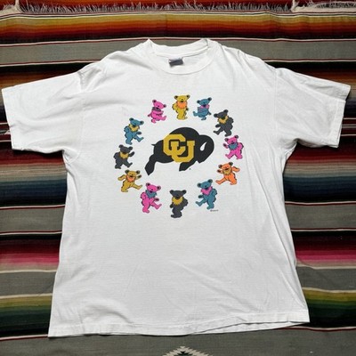 Grateful Dead 1993 Colorado University Dancing Bears Vintage  T-Shirt XL