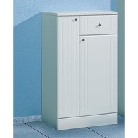 Badezimmer Badezimmerschrank Unterschrank Badkommode Weiß Hochglanz Modern