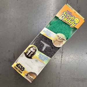 Scrub Daddy Star Wars Mandalorian & Grogu Sponges 3 ct FlexTexture Foam