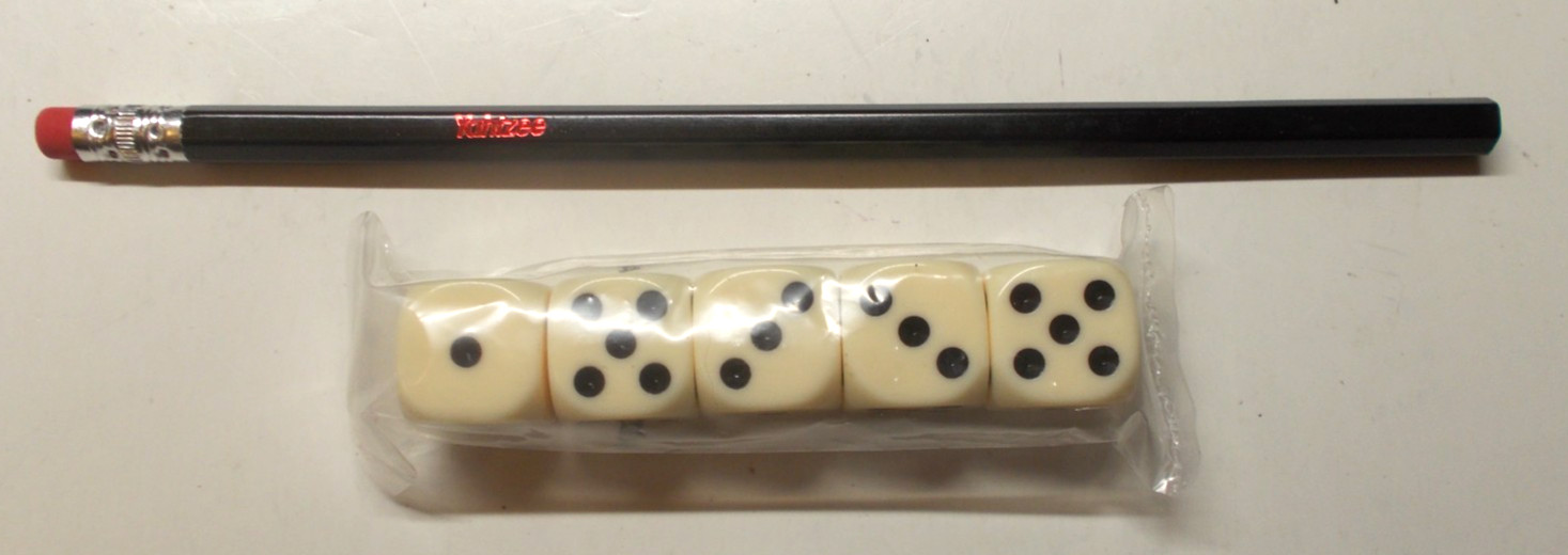 Hasbro Yahtzee Deluxe Game Folio Edition 2003 Travel Zipper Case