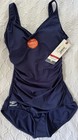Women's Conservative Navy Blue Sherr Speed Endurance+ 12 Swimsuit one piece