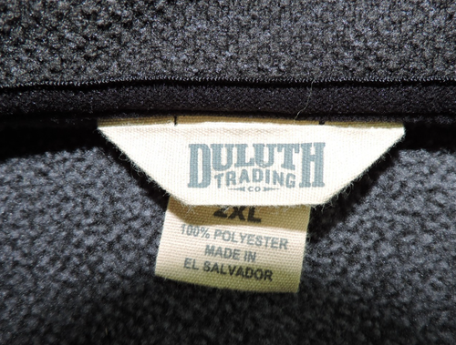 Duluth Trading Mens XXL 2XL Park Point Fleece Full Zip Vest - Picture 12 of 15