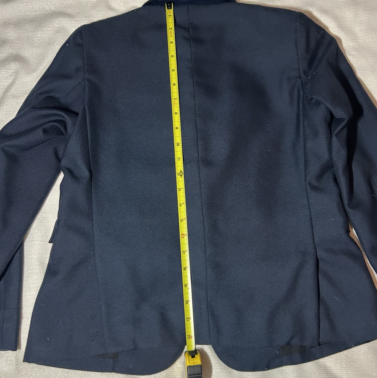 Tuff Rider Youth Size 16 Navy Starter Show Coat Jacket Hunter Equestrian