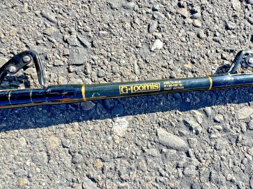 G-LOOMIS PSR 72-80 R 6' / 60-100 LB ACCIÓN RÁPIDA, trabajo pesado con 7 guías Foto 3 de 3
