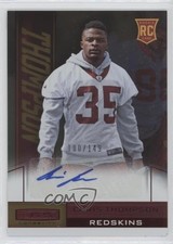 2013 Rookies & Stars Longevity Rookie Ruby Signatures Chris Thompson Auto w3h