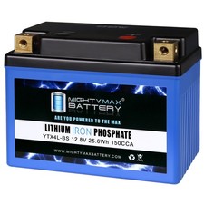 Mighty Max YTX4L-BS Lithium Replacement Battery for iGel 4L-BS Motorcycle