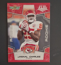 Score 2008 Jamaal Charles Rookie #384 Kansas City Chiefs NFL Football Card. rookie card picture