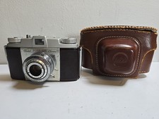 Vintage 1950' Kodak Pony 135 Model C 35mm Film Camera w/ Original Leather Case