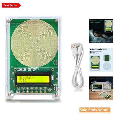 Compact Healing Frequency Generator 0.01Hz-299kHz - Improve Well-Being Anywhere