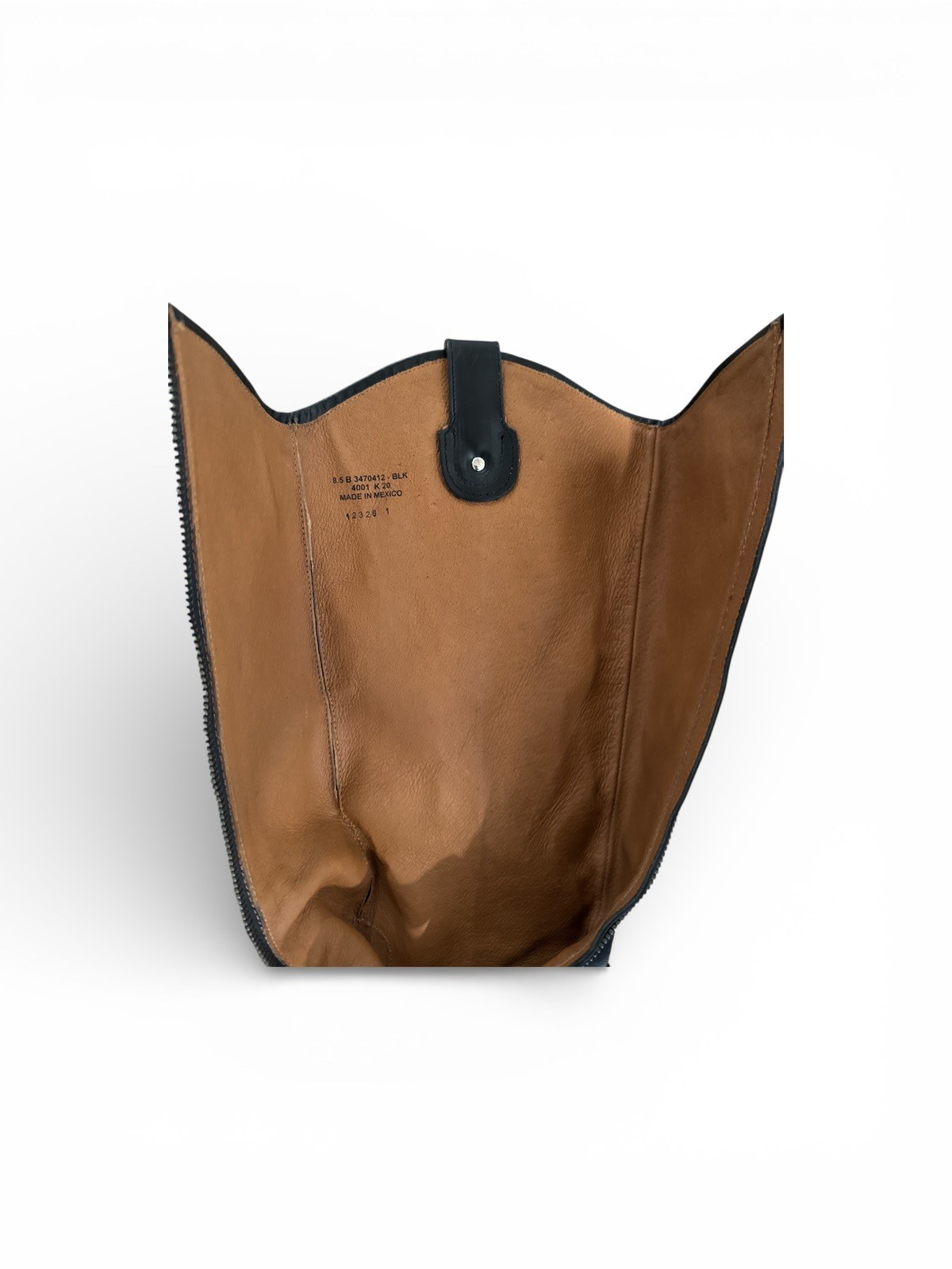 FRYE Melissa Button Inside Zip Black Leather Knee… - image 3