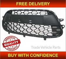 Fits Citroen C3 2009-2013 Front Bumper Grille Centre Without Chrome Moulding New