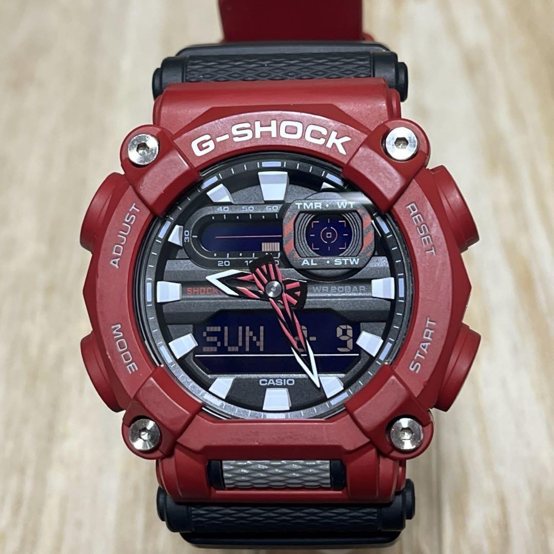 Model Casio G-Shock Digital Ana Ga-900-4Ajf Red | eBay