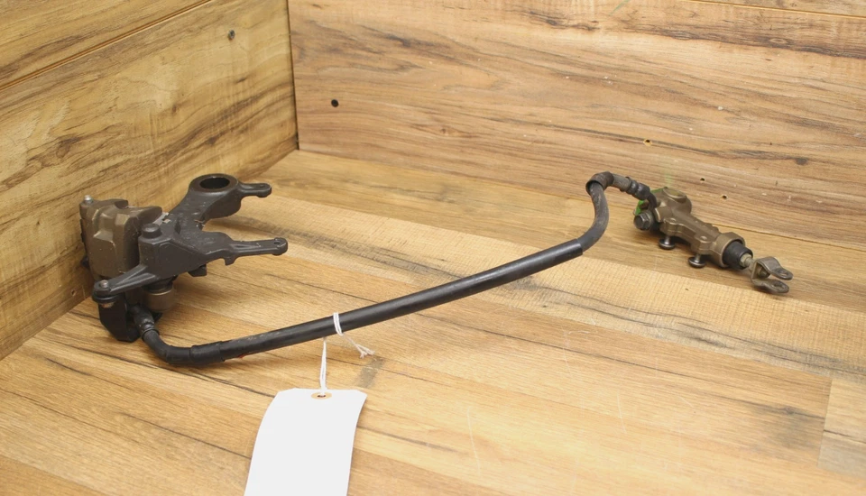 11 Kawasaki KX450 F KX 450 2011 maestro de freno trasero con pinza y suspensión Foto 2 de 4