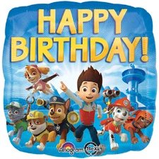 Anagram International HX Paw Patrol Happy Birthday Packaged Party Balloons