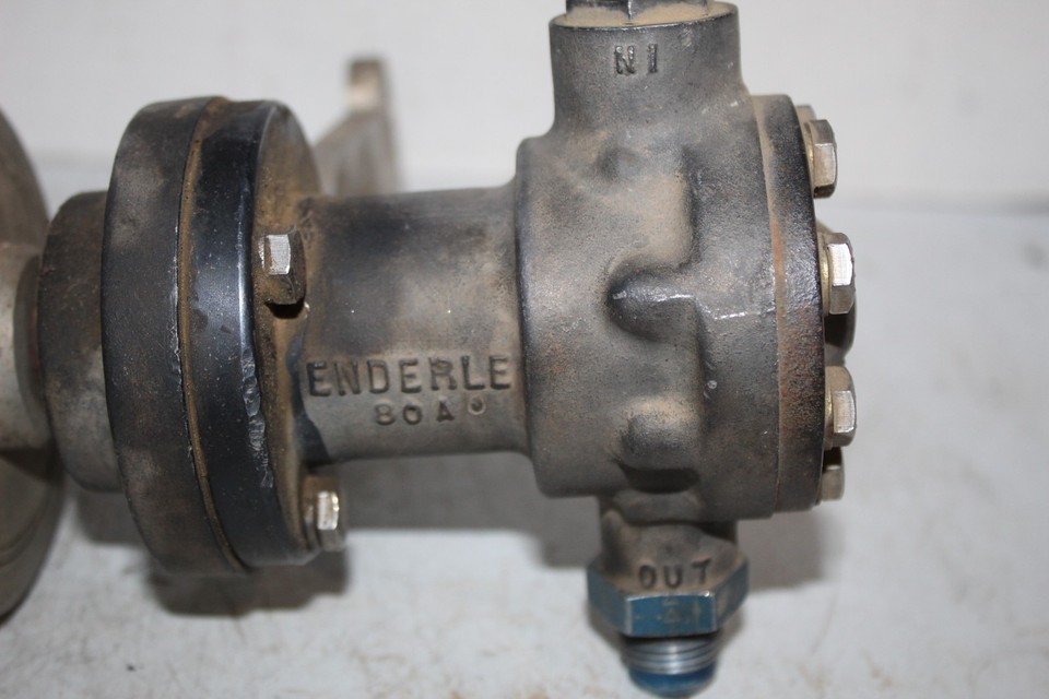 Enderle belt drive fuel pump GASSER Nostalgia drag racing fuel injector ...