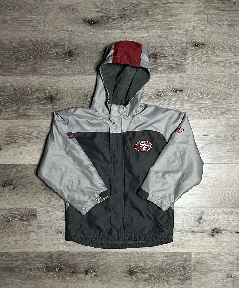 Vintage Reebok San Francisco 49ers Jacket Sz Small Youth NFL | eBay