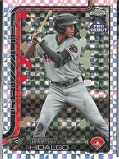 2025 Topps Pro Debut #PDC-46 Kelvin Hidalgo Chrome X-Fractor