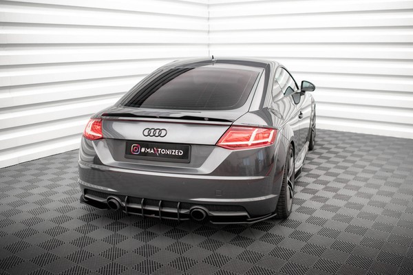 Cup Street Pro Heck Ansatz Flaps Diffusor FüR Audi Tt S-Line 8S Heckansatz-image