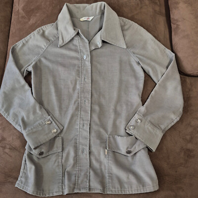 1970's CORDUROY SHACKET LEVIS FOR GALS BIG E 34'' CHEST