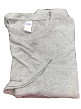 Gray Gildan Ultra Cotton 4xl short sleeve T-Shirt  