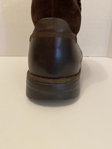 Auth UGG Forester Leather & Suede Sheepskin Snow Boots Shoes 1007796 - Sz 9 - Picture 4 of 18