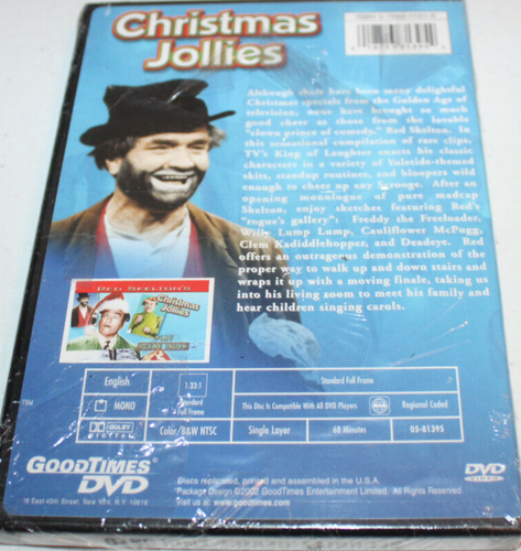 Red Skeltons Christmas Jollies (Brand New DVD 2002) Holiday Celebration - Picture 2 of 2