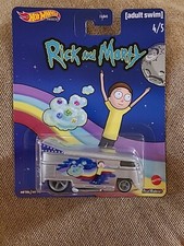 VW Volkswagen Drag Bus 2021 Hot Wheels Premium Pop Culture Rick Morty 4/5