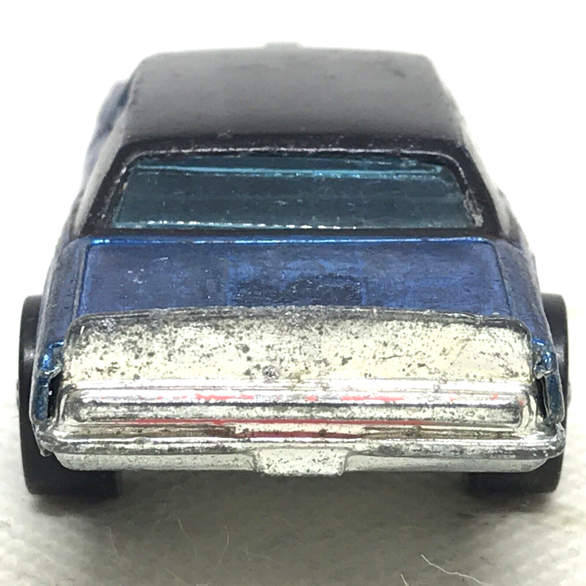 Hot Wheels Redline TNT-Bird Car 1969 Blue Gray Int. Made In Hong