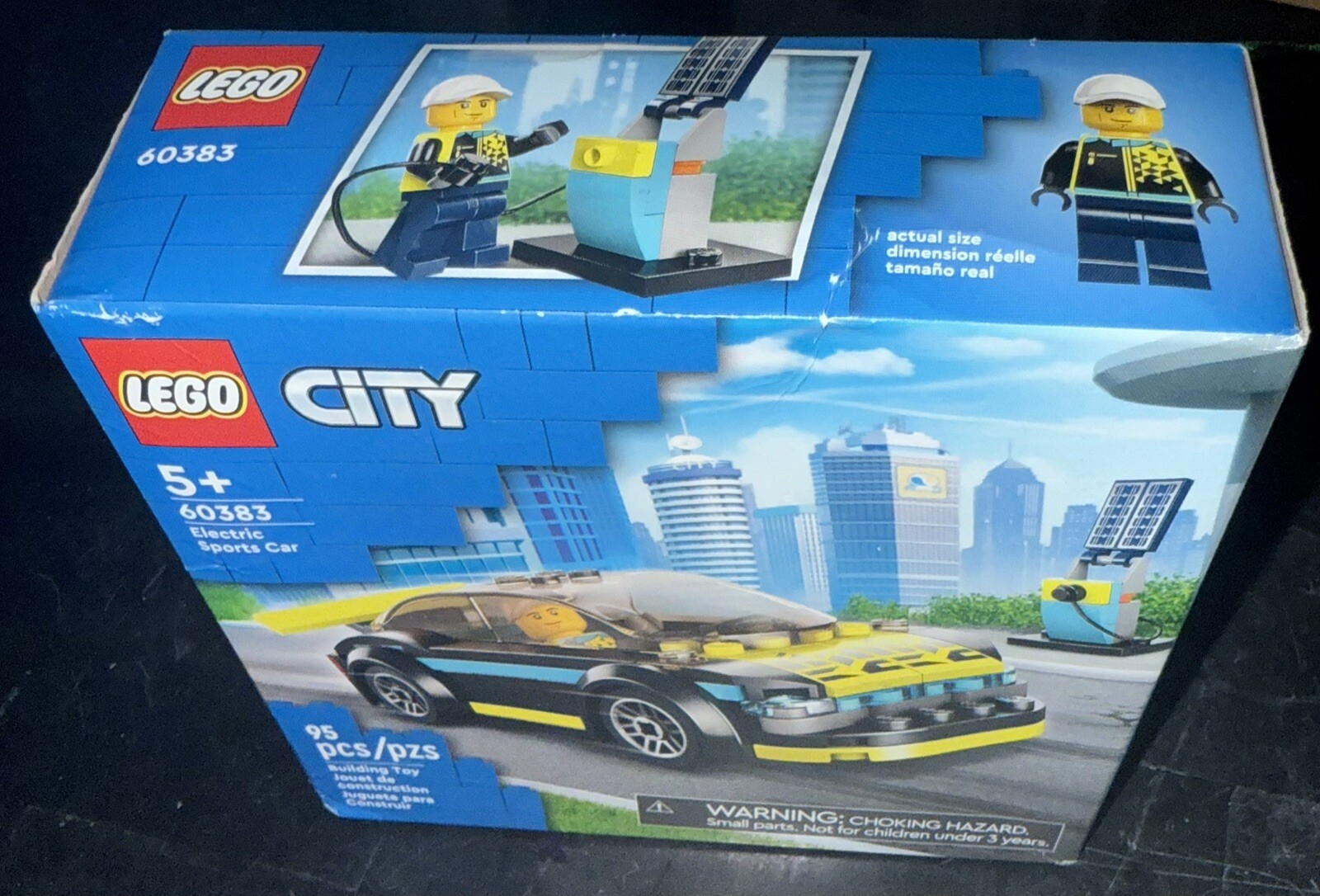 LEGO City Electric Sports Car 60383, Toy For 5 Plus Years Ol