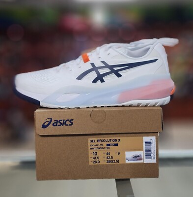 Asics Gel Resolution X White/Indigo Fog Men's Shoes