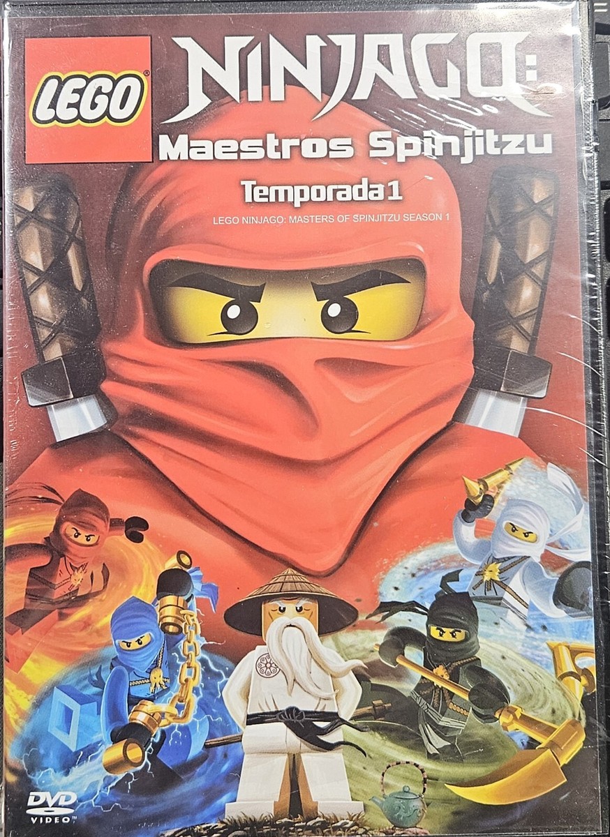 LEGO NINJAGO MASTERS OF SPINJITZU SEASON 1 (DVD) SPANISH ARTWORK