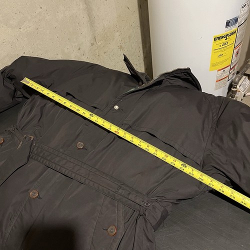 Field And Stream Men’s Flannel Lined Down Jacket Coat Size 2X Bigs Belted - Picture 8 of 9