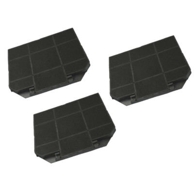 3x Aktivkohlefilter für Juno JFC90246X JFC90640X JFC60640X JFC90256X JFA90531X
